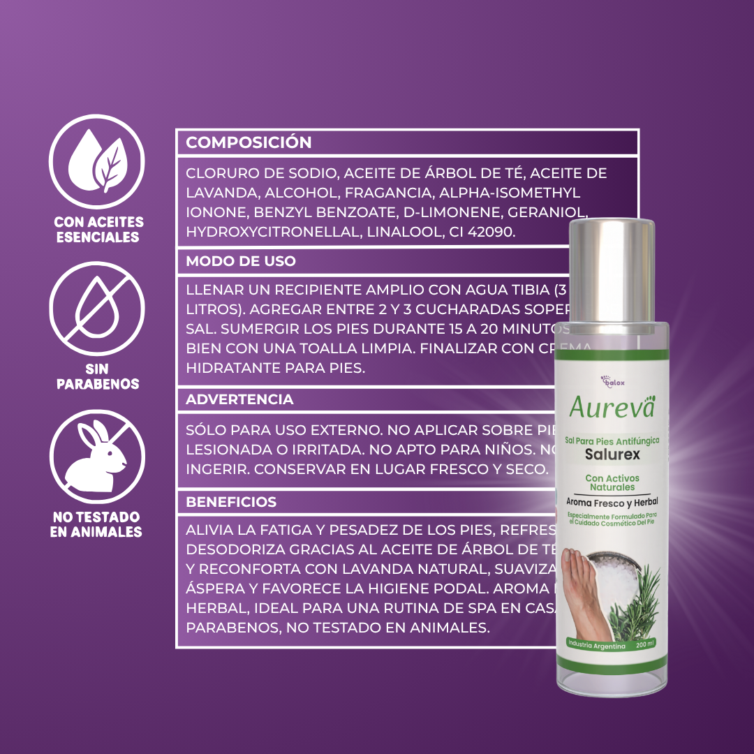 ODORCLEAN - SPRAY PARA OLOR DE ZAPATOS Y PIES - AUREVA 125ml