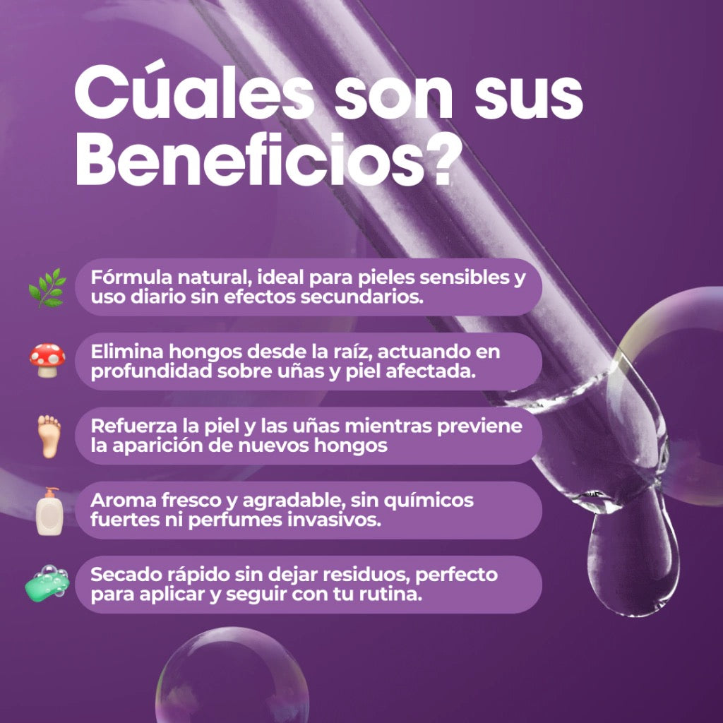 FUNGIVEX: El aceite que elimina el 99.9% de los hongos en tus uñas.