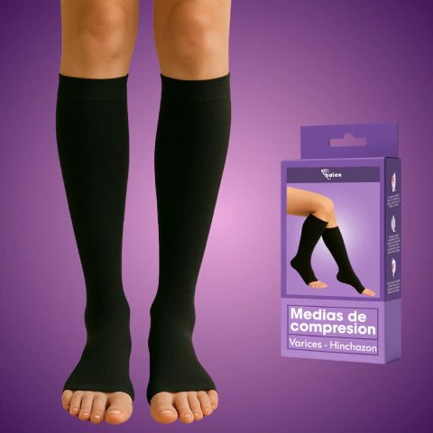 Medias de compresión 3:4 (Con cierres) BALOX
