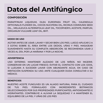 FUNGUVEX: El aceite que elimina el 99.9% de los hongos en tus uñas.