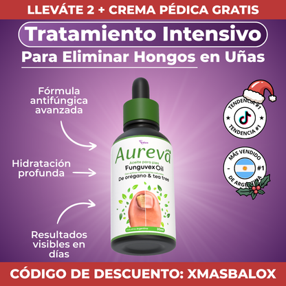 FUNGIVEX: El aceite que elimina el 99.9% de los hongos en tus uñas.