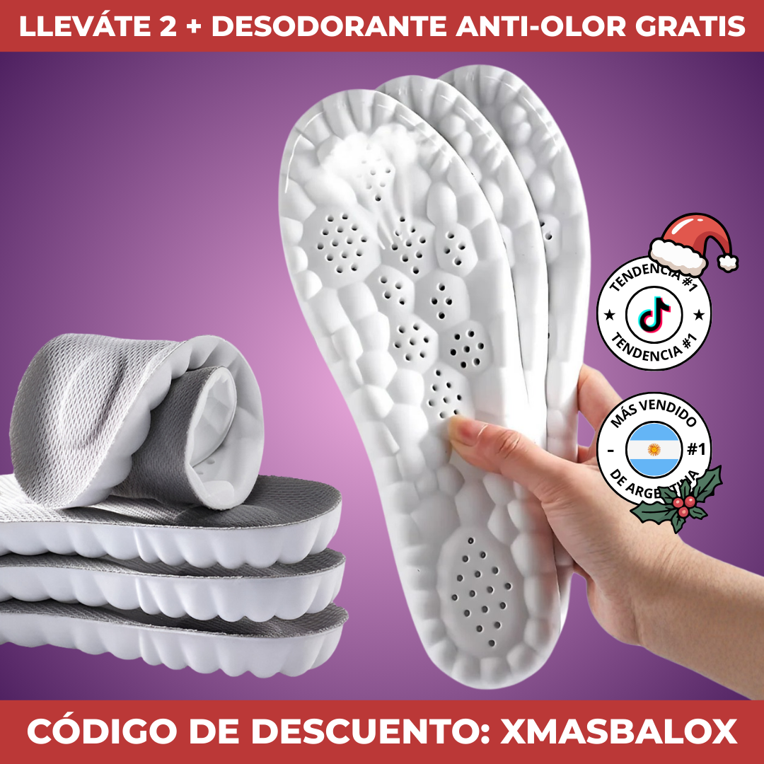 Plantillas Cloud-Comfy 5D | Elimina el dolor plantar para siempre