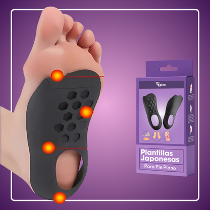 PLANTILLA JAPONESA PIE PLANO BALOX