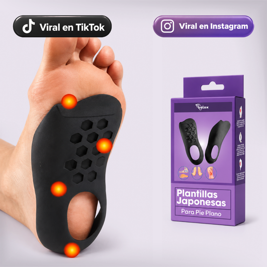 PLANTILLA JAPONESA PIE PLANO BALOX