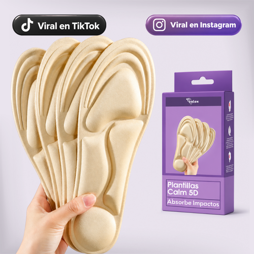 PLANTILLAS MEMORY ALIVIA DOLOR 5D BALOX™️