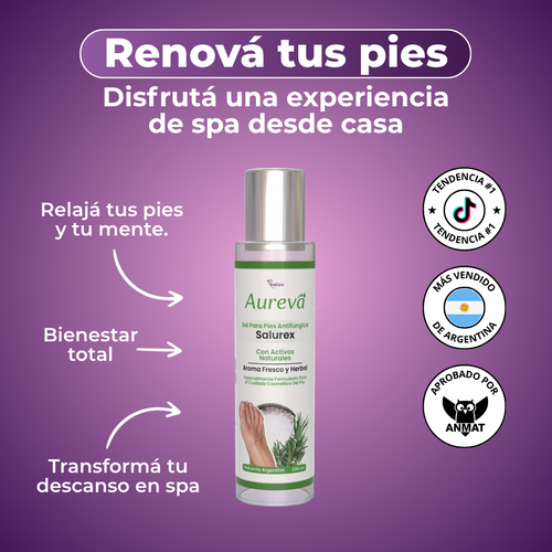 SALUREX - SAL PEDICA ANTIFUNGICA - AUREVA 200ml