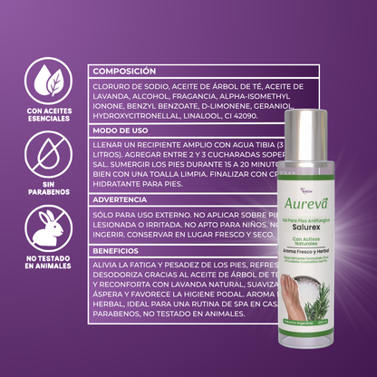 SALUREX - SAL PEDICA ANTIFUNGICA - AUREVA 200ml