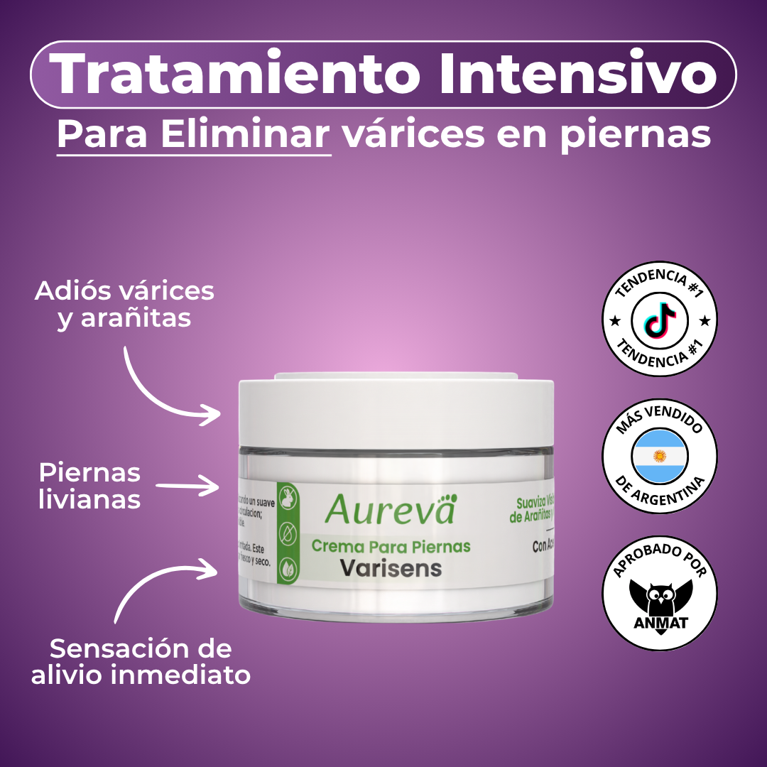 VARISENS - LOCIÓN DE PIERNAS - AUREVA