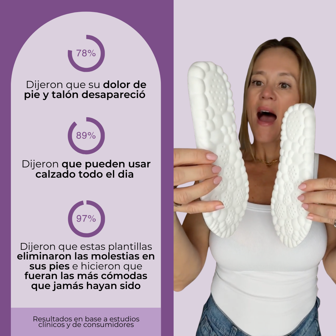 Plantillas Cloud-Comfy 5D | Elimina el dolor plantar para siempre