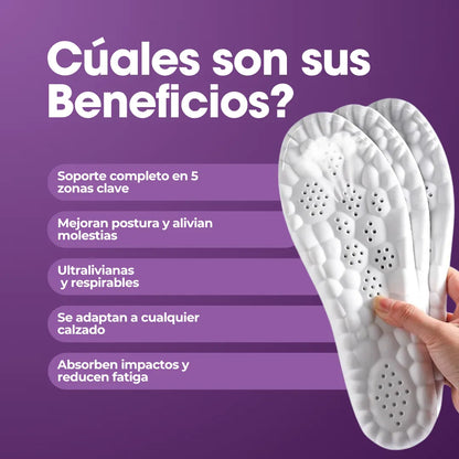 Plantillas Cloud-Comfy 5D | Elimina el dolor plantar para siempre