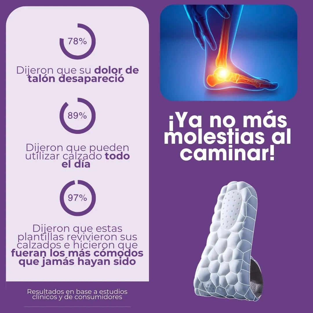 Plantillas Cloud-Comfy 5D | Elimina el dolor plantar para siempre