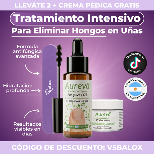 FUNGIVEX: El aceite que elimina el 99.9% de los hongos en tus uñas.
