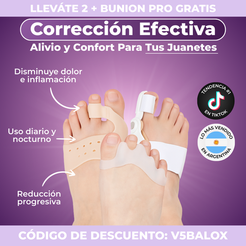 KIT ANTI BUNION ORTOPEDICO