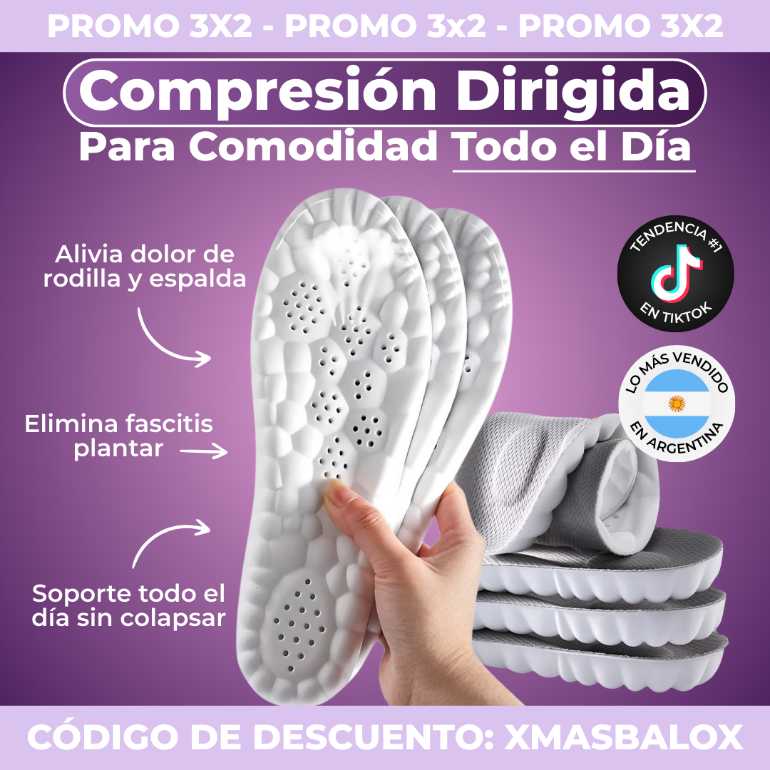 Plantillas Cloud-Comfy 5D | Elimina el dolor plantar para siempre