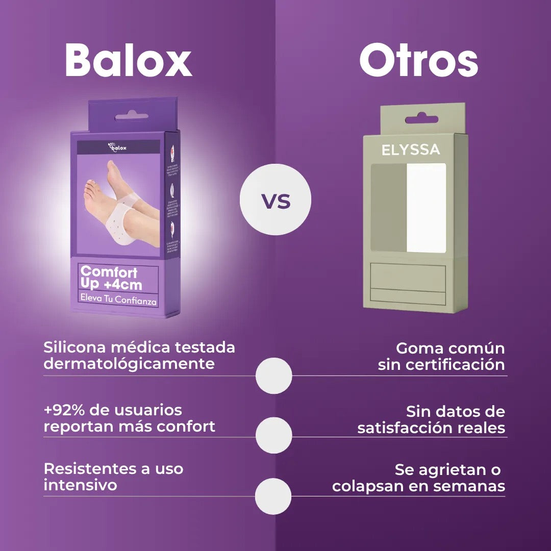 COMFORT UP®️|  ELEVA TU ALTURA HASTA 5 CM!