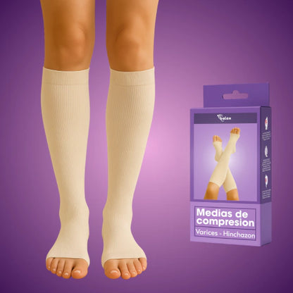 Medias de compresión 3:4 (Con cierres) BALOX